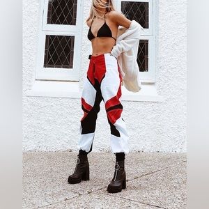 Motocross style jogger pants